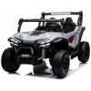 JOKO Elekrické autíčko Gravity Buggy 4x80W, penové kolesá, kožené sedadlo, FM rádio, sivé