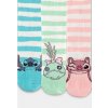Disney's Lilo & Stitch Lilo & Stitch - Female Crew Socks (3Pack) Velikost: 39/42, Barva: Multicolor