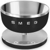 SMEG digitální kuchyňská váha KSC01, dobíjecí, USB-C, černá KSC01BLMWW SMEG digitální kuchyňská váha KSC01, dobíjecí, USB-C, černá KSC01BLMWW