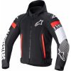 Bunda ZACA AIR WATERPROOF, ALPINESTARS (černá/bílá/červená fluo, vel. XL)