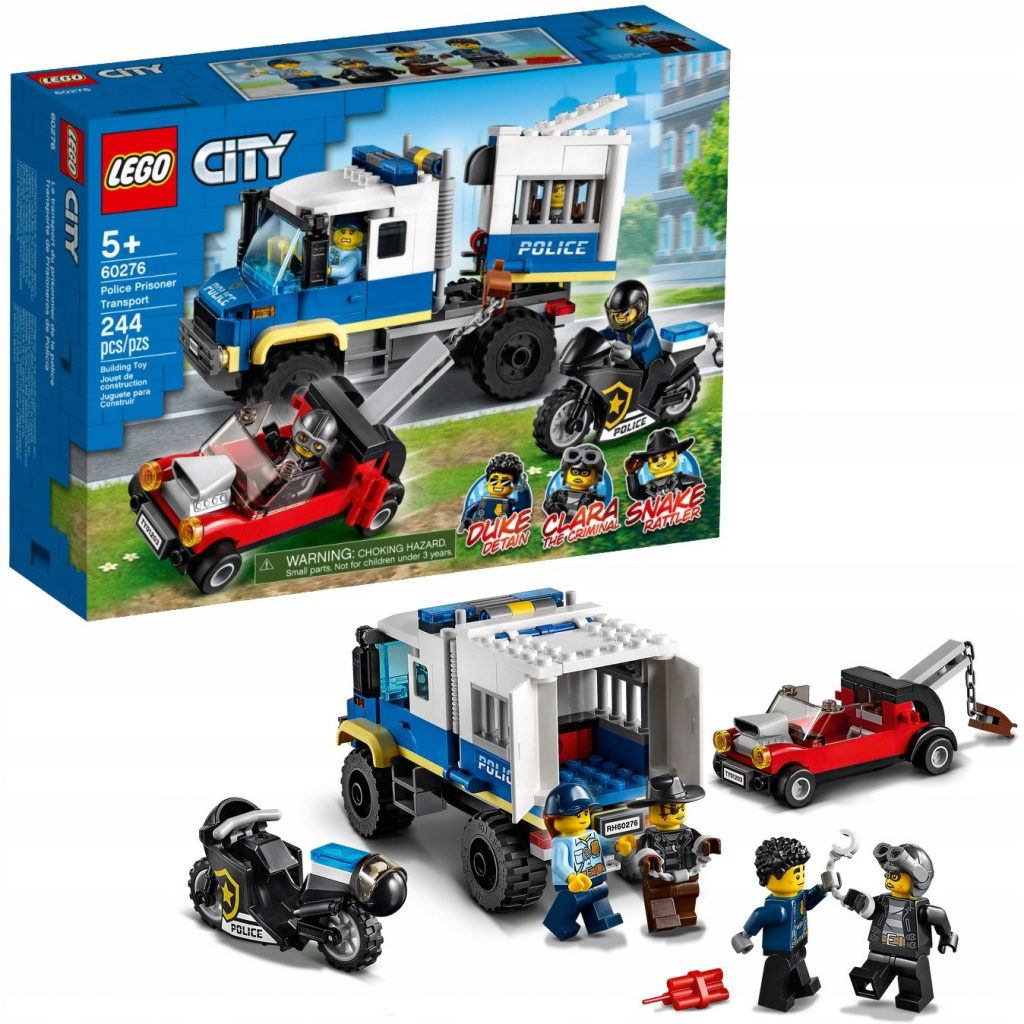 LEGO® City 60276 Transportér pre väzňov od 16,99 € - Heureka.sk
