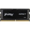 Kingston FURY Impact/SO-DIMM DDR5/16GB/6000MHz/CL38/1x16GB/Black KF560S38IB-16