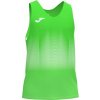 Joma Tréningové tričko ELITE VII T SHIRT FLUOR GREEN WHITE SLEEVELESS