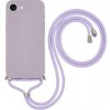 VSETKONAMOBIL 110082 ROPE Kryt so šnúrkou Apple iPhone 16e fialový