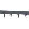 Gardenplast Záhradná palisáda Stone Palisade 9,5 cm / 0,8 m antracit 1 ks