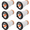 6x FILTER do vysávača ELECTROLUX ERGORAPIDO, RAPIDO, EF144, AEG ELECTROLUX