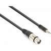 Vonyx CX320-05 kábel XLR (F) - 3.5mm jack stereo (M) 0,5m