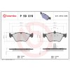 Sada brzdových platničiek kotúčovej brzdy BREMBO P 59 019