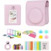LoveInstant Case Set 8v1 Příslušenství pro Fujifilm Instax Mini 12 / Pink