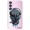 Picasee silikónový prehľadný obal pre Samsung Galaxy A55 5G A556B - EARTH - Lebka 3.0