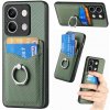 Ring Holder kryt Carbon Card na Xiaomi Redmi Note 13 - Zelená
