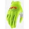 100% rukavice iTRACK, 100% - USA (fluo zelená) - 2XL
