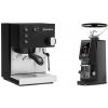 Rancilio Silvia BC, black + Eureka Atom W 65 Casa, black