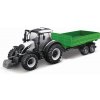 Valtra Bburago Farm 10cm Tractor with Trailer N174 Tipping Trailer