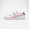 Puma Carina detské tenisky bielo-ružové