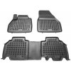 Gumové koberce Renault Kangoo 2008-2021 (5 míst) - 28 mm okraj černá - 201907