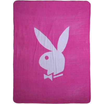 Van Es Home Flísová deka Playboy Dark Pink 150x200 od 18,9 € - Heureka.sk