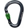 Karabína so skrutkovacím uzáverom Camp Nimbus Lock - gun metal/green