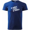 Malfini triko s potiskem Troubles blue