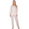 REGINA Dámske pyžamo 648 beige S