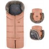 PETITEMARS PETITE&MARS Set zimný fusak Arctic 4v1 + rukavice na kočík Furry Pastel Peach