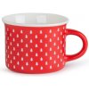 Hrnček FLOCON červený 945810 160 ml