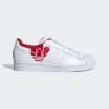 adidas Superstar white/red