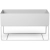 Kvetináč PLANT BOX 77 cm, biela, železo, ferm LIVING