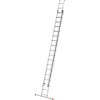 Hailo ProfiStep® duo 7218-007 hliník výsuvný rebrík Max.prac. výška: 9.5 m strieborná 25.6 kg; 7218-007