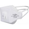 PORTWEST Portwest EAGLE PRO FFP3 Dolomit ventilčekový skladací respirátor (10 ks) - Biela, Pravidelný Biela,