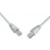 SOLARIX patch kabel CAT5E SFTP PVC 1m sivý snag proof C5E-315GY-1MB