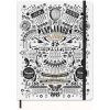 Moleskine Unplanned Planner - Lorenzo Petrantoni, Wochen-Notizkalender, XL, Fester Einband