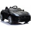 Detské elektrické autíčko Megacar Jaguar F-Type, 2 x 45 W, 1 x 12V 4,5Ah, čierne