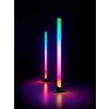 TRIO Reality R55392102 BOY stolná lampička SMD LED V550mm 2x5W RGB čierna, stmievateľné, diaľkový ovládač