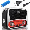 Sieťovo-batériové rádio AM, FM, SW Miru SR-1019