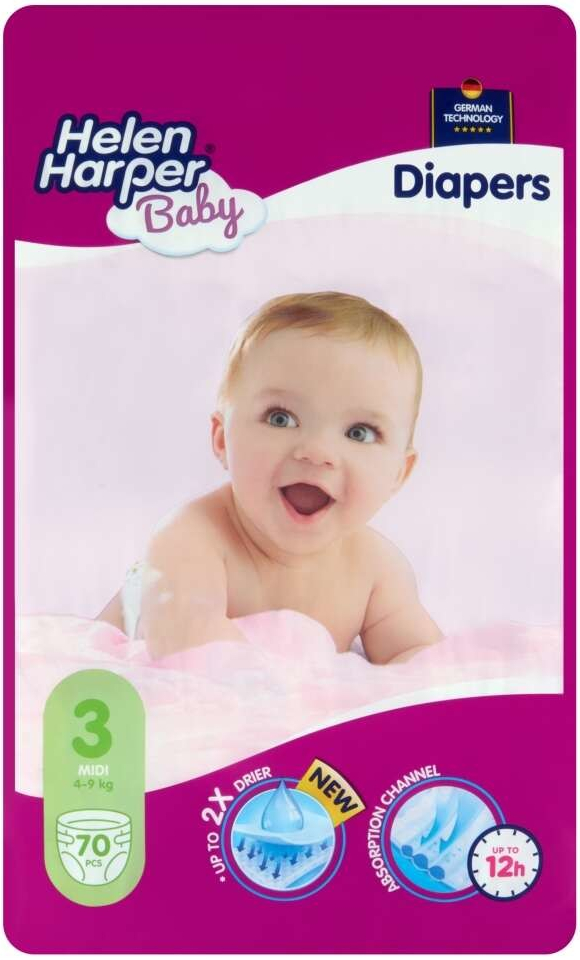 Helen Harper Baby Midi 4-9 kg 70 ks