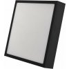 EMOS SK s.r.o. Lighting LED prisadené svietidlo, štvorec, čierne, 21W, CCT - ZM6343