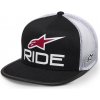 ALPINESTARS šiltovka RIDE 4.0 TRUCKER, ALPINESTARS (černá/bílá/červená)