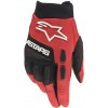 Rukavice na motorku Alpinestars Full Bore červeno-čierne Veľkosť: M