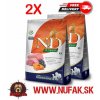 2x Farmina N&D dog GF PUMPKIN adult medium & maxi lamb & blueberry 12 kg