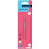 Pero guľôčkové Schneider Reco Neon pink M - modrá náplň