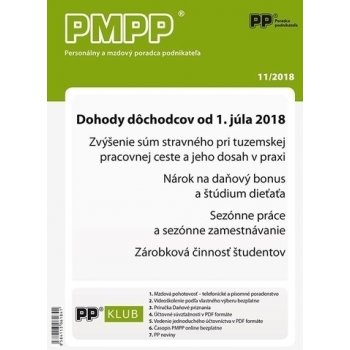 Dohody dôchodcov od 1. júla 2018 - Kolektív