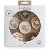 ŠESŤBALENIE OKRÚHLYCH CUMLÍKOV FRIGG EARTHY WONDER, 6-18M, KAUČUK