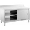 Royal Catering Pracovní skříň z ušlechtilé oceli RCSSCB-150X70-E-B