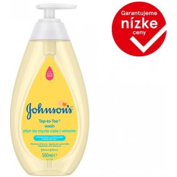 Johnson's Baby Umývací gél pre telo a vlasy Top-to-Toe Wash 500 ml