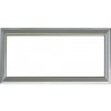 DOLS 139915040000 - nerezový rám z L profilov pre olemovanie zadných dvierok poštovej schránky 300x110 mm