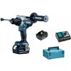 Makita Aku bezuhlíkový príklepový skrutkovač Li-ion LXT 18V 5,0 Ah, Makpac DHP492RTJ