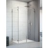 RADAWAY ARTA KDS II 140cm ľavé dvere do kombinácie / sprchový kút rohový, profil chróm, sklo číre, 386522-03-01R386107-03-01