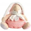 Doudou Ružový zajačik s priestorom na uloženie pyžamka 38 cm
