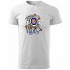 Lukostreľba komiks - Tričko extra veľké (5-8XL) - 5XL ( Biela )